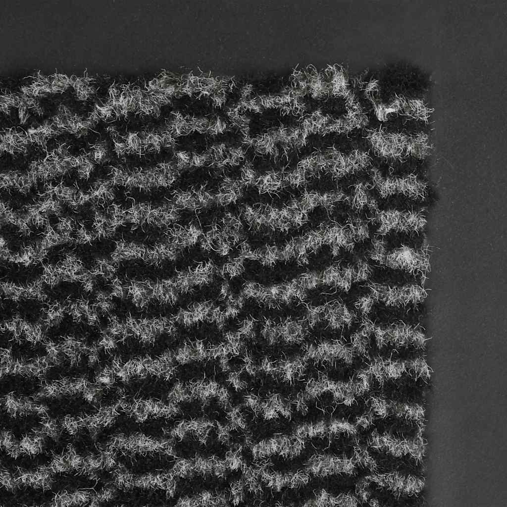 132710 vidaXL Dust Control Mat Rectangular Tufted 80x120 cm Anthracite 4