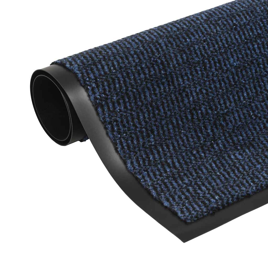 vidaXL Door Mat | Blue | Polypropylene with rubber backing | 80 x 120 cm 1