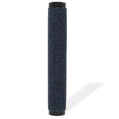 vidaXL Door Mat | Blue | Polypropylene with rubber backing | 80 x 120 cm 2