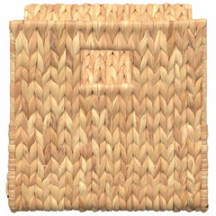 vidaXL Magazine Holder 31x31x31 cm Water Hyacinth 5