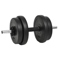 vidaXL 14 Piece Dumbbell Set 20 kg 4