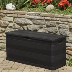 vidaXL Storage Box | Black | Polypropylene | Medium | Storage Box | Rectangular 5