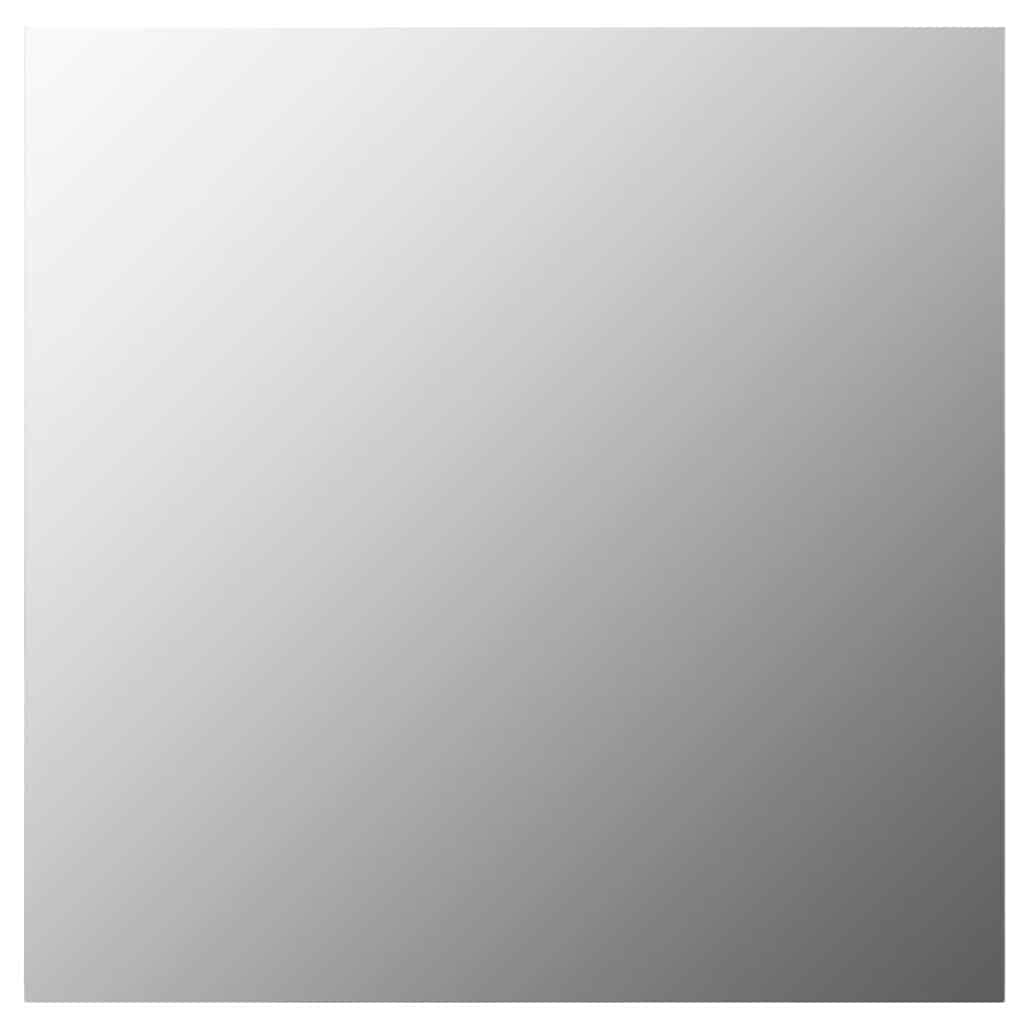 vidaXL Wall Mirror | Transparent | Glass | 60x60 cm | Minimalistic | Wall Mirror 3