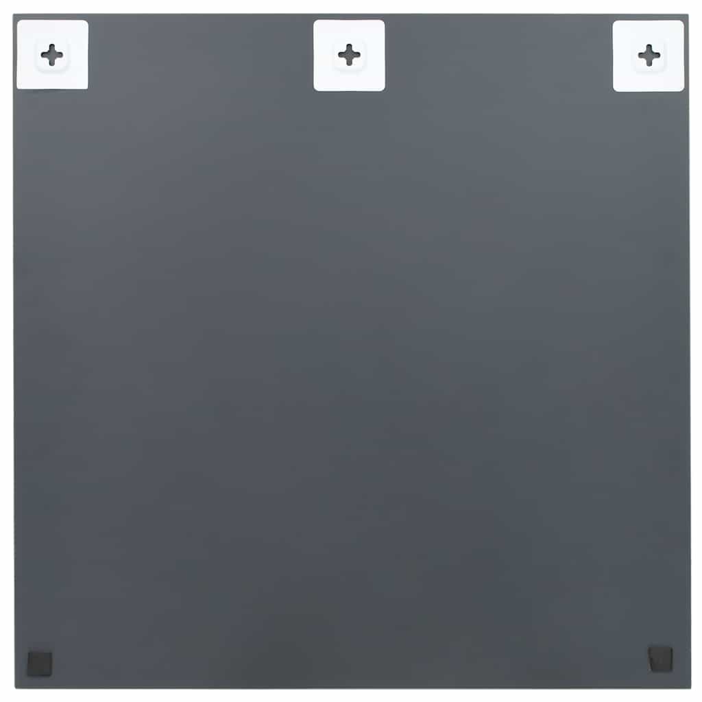 vidaXL Wall Mirror | Transparent | Glass | 60x60 cm | Minimalistic | Wall Mirror 4