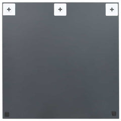 vidaXL Wall Mirror | Transparent | Glass | 60x60 cm | Minimalistic | Wall Mirror 4