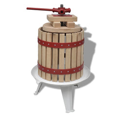 2 Piece Fruit & Wine Press and Crusher 12 l