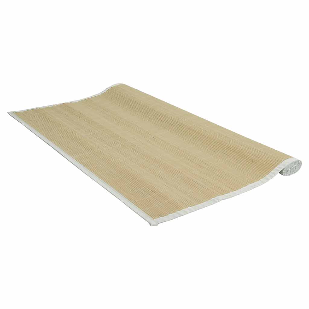 vidaXL Rug Bamboo 160x230 cm Natural 3