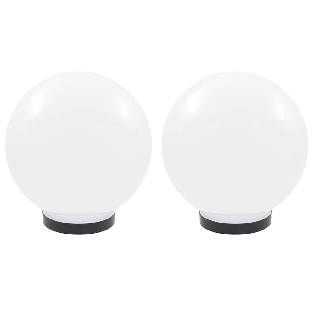 vidaXL Bowl Lamp | Set of 2 | White | Polymethyl methacrylate | Small 2