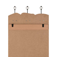 vidaXL Coat Rack | Multicolour | MDF board, metal | 120x40 cm | Coat Rack 6