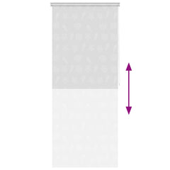 vidaXL Shower Roller Blind 120x240 cm Sea Star 5