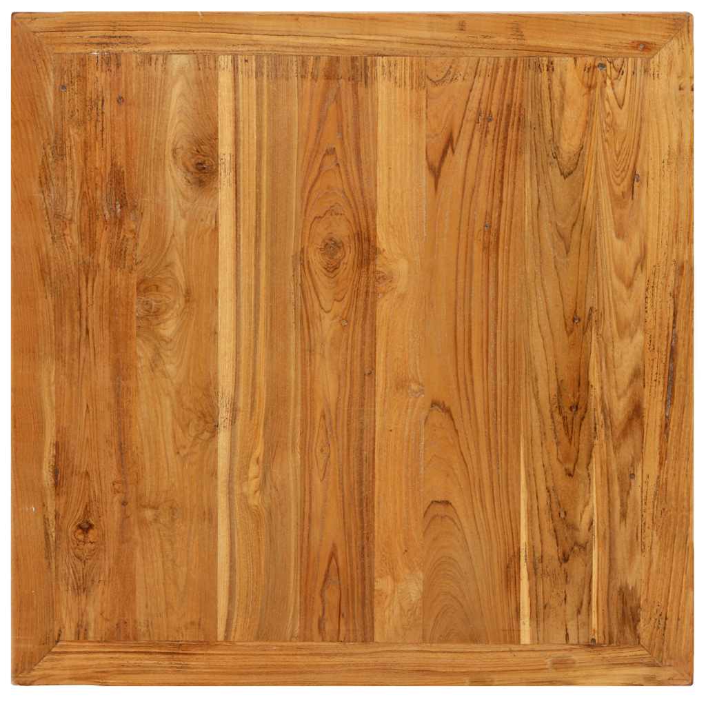 vidaXL Bar Table Solid Reclaimed Teak 60x60x107 cm 5