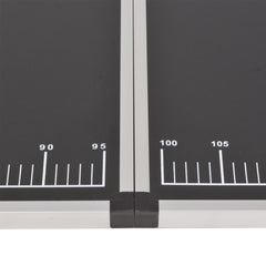 vidaXL Pasting Table | Black | MDF, Aluminium, Steel | 200x60 cm | Foldable 6