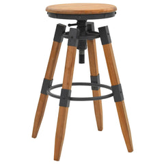 vidaXL Bar Stools 2 pcs Solid Fir Wood 2