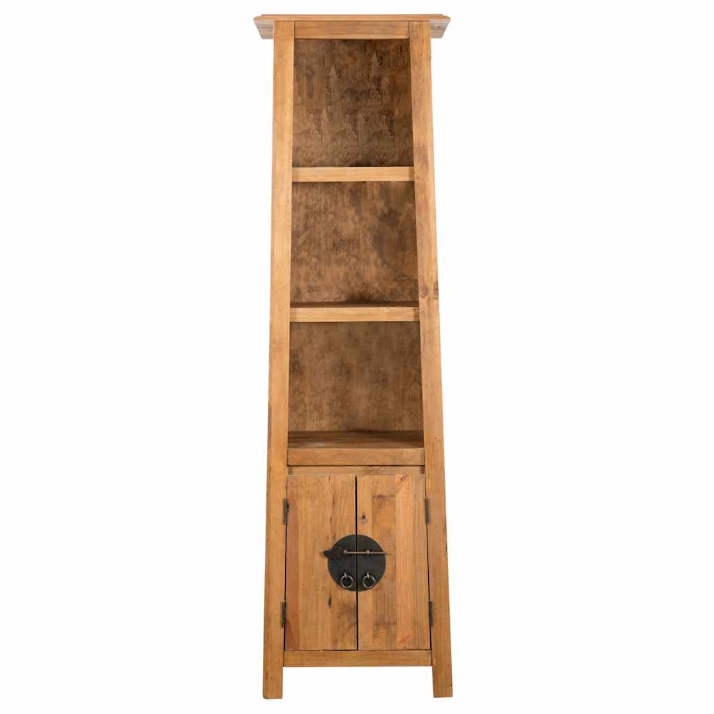 246036 vidaXL Freestanding Bathroom Cabinet Solid Pinewood 48x32x170 cm 3