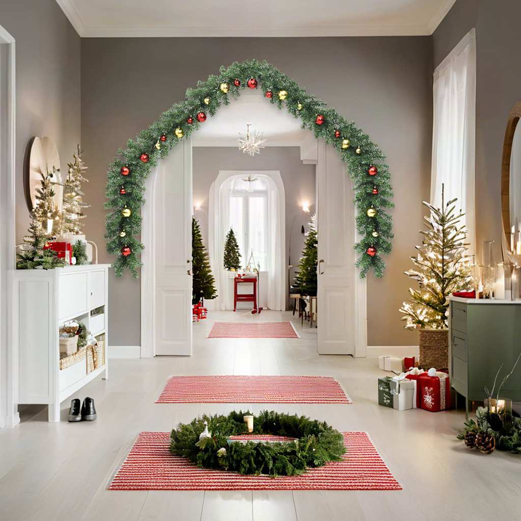 vidaXL Christmas Garland PVC
