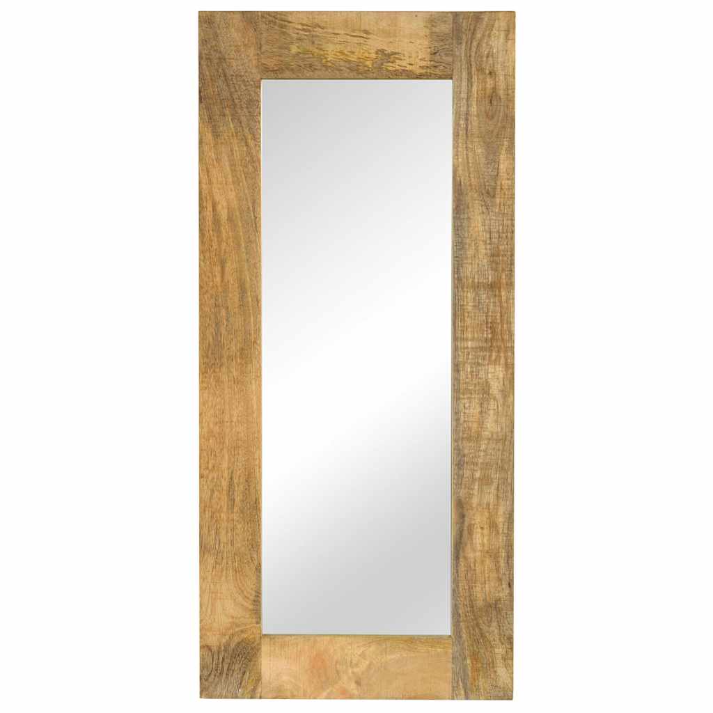 Mirror Solid Mango Wood 50 x 110 cm
