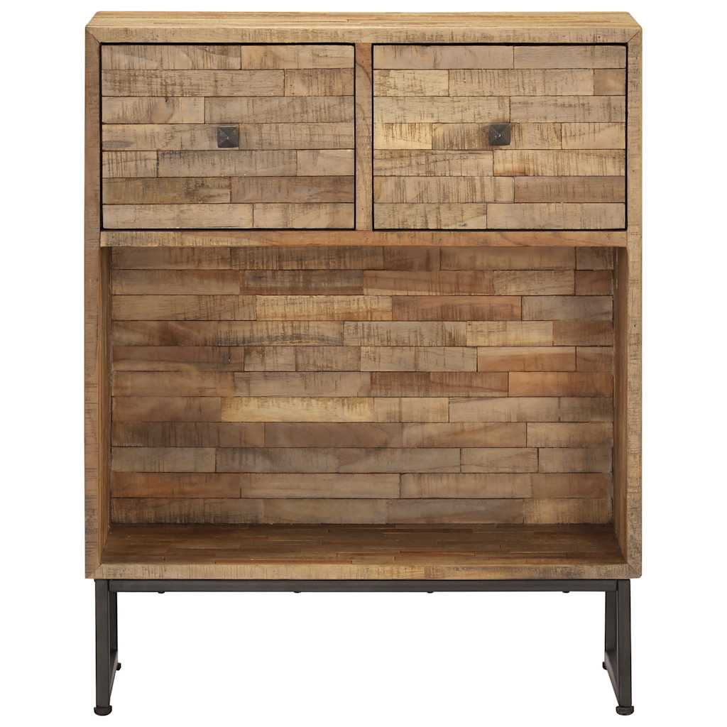246080 vidaXL Sideboard Reclaimed Teak Wood 60x30x75 cm 2