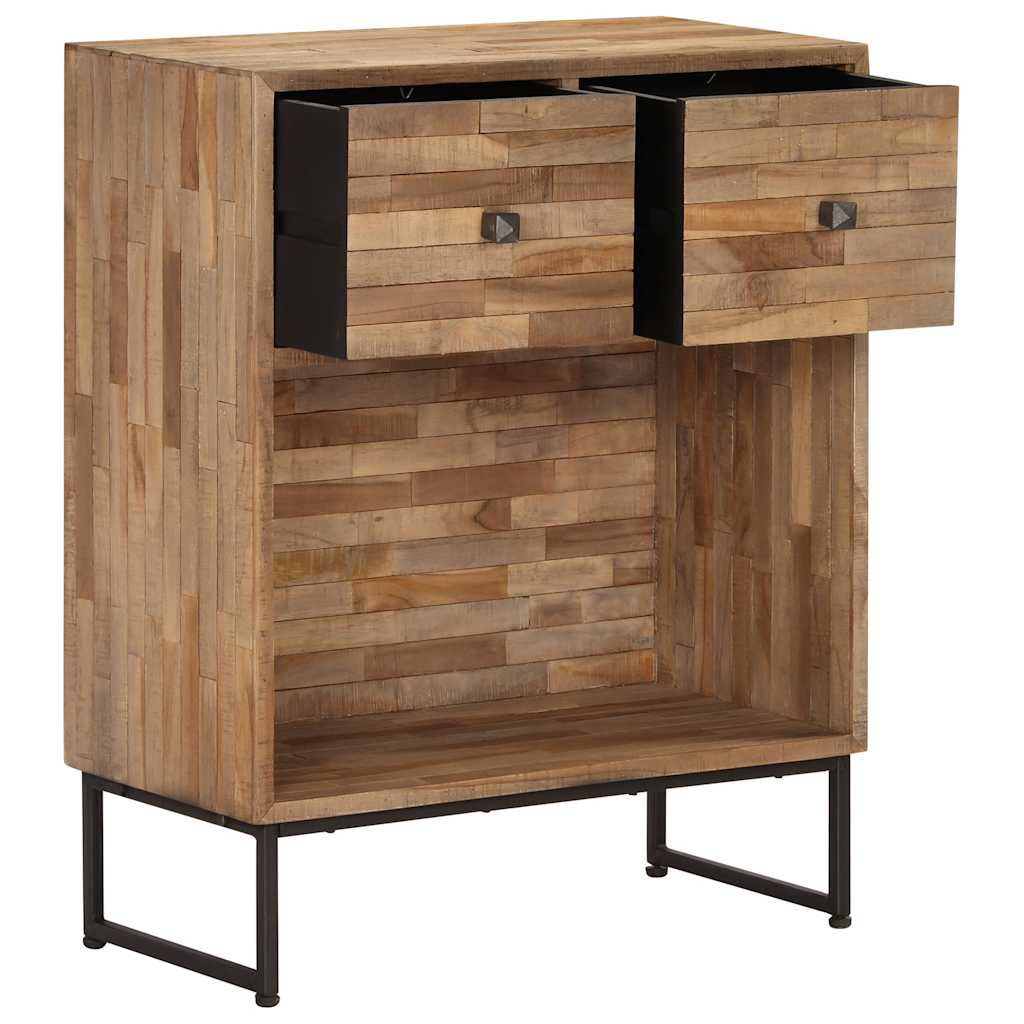 246080 vidaXL Sideboard Reclaimed Teak Wood 60x30x75 cm 3
