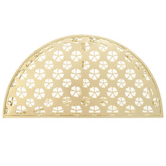 vidaXL Side Table | Gold | Metal | 72 x 36 x 74 cm | Decorative Inlays 3