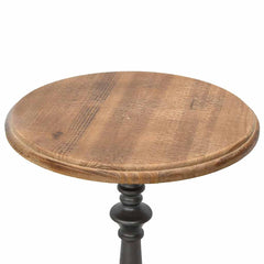 vidaXL End Table Solid Fir Wood 40x64 cm Brown 5