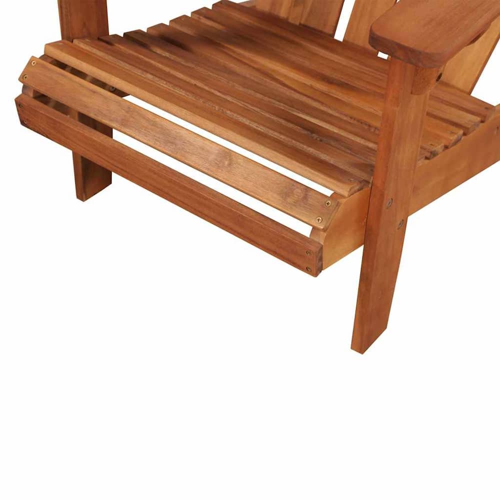 44116 vidaXL Garden Adirondack Chair Solid Acacia Wood 2