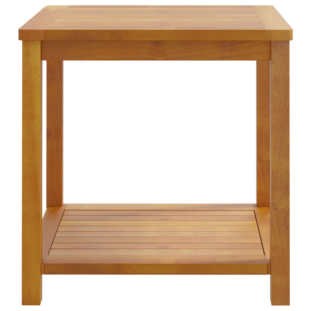 44128 vidaXL Side Table Solid Acacia Wood 45x45x45 cm 3