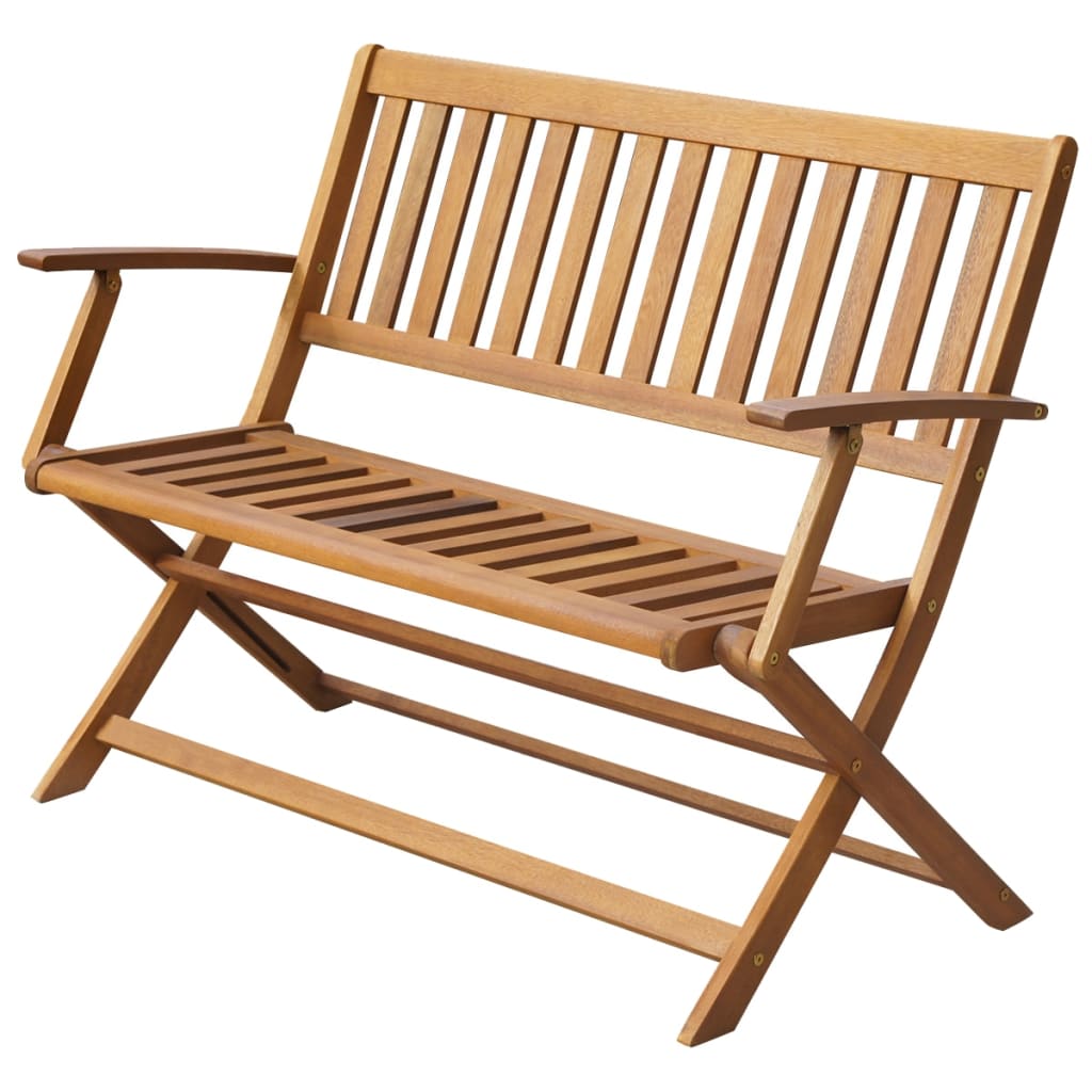vidaXL Garden Bench 120 cm Solid Acacia Wood 1