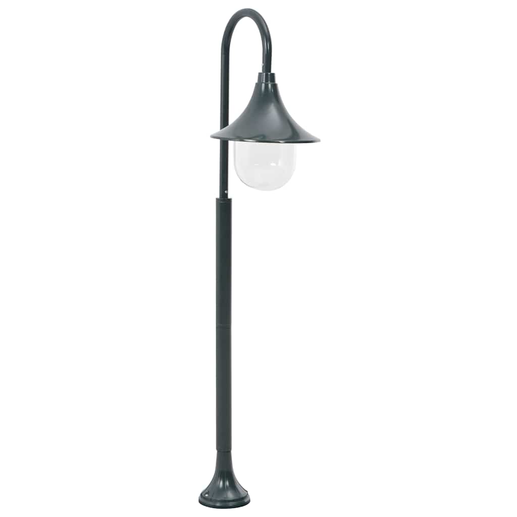 vidaXL Garden Post Light | Dark green | Aluminium, PVC | Medium | Durable 1