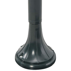 vidaXL Garden Post Light | Dark green | Aluminium, PVC | Medium | Durable 6