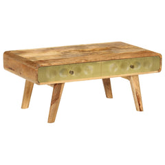 246344 vidaXL Coffee Table Solid Mango Wood 90x50x40 cm 3