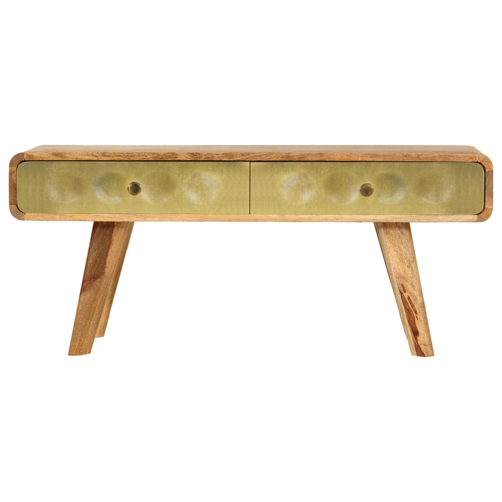 246344 vidaXL Coffee Table Solid Mango Wood 90x50x40 cm 4