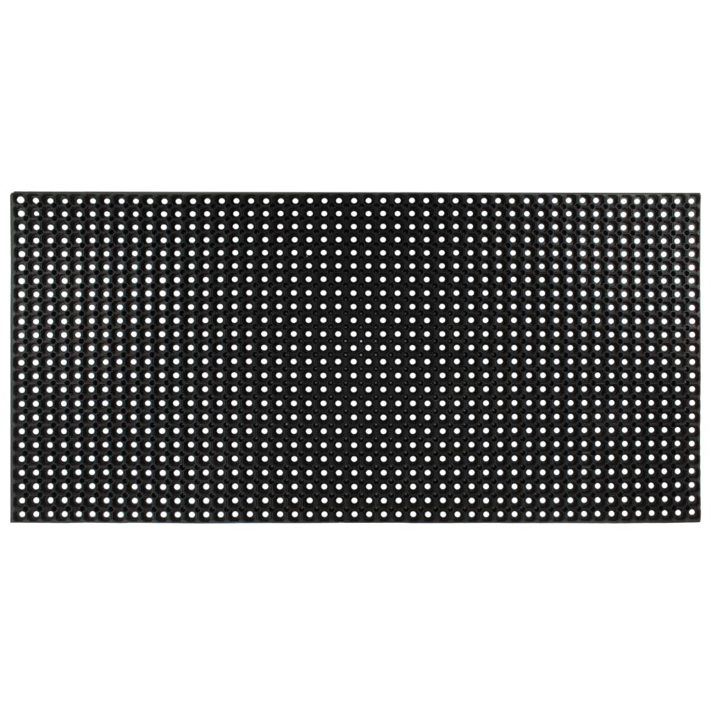 vidaXL Door Mat Rectangular 40x60 cm Rubber