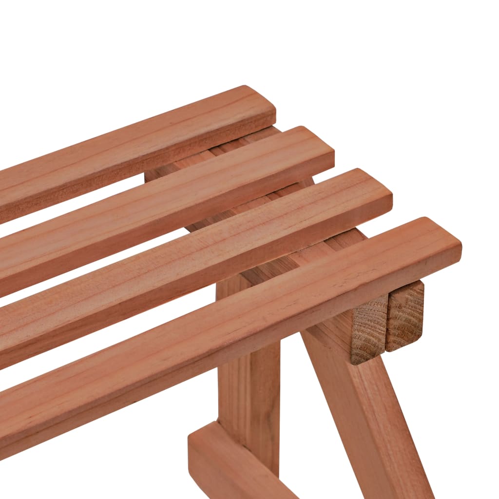 vidaXL Plant Stand | Brown | Solid Cedar Wood | Medium | Durable | Plant Stand 4