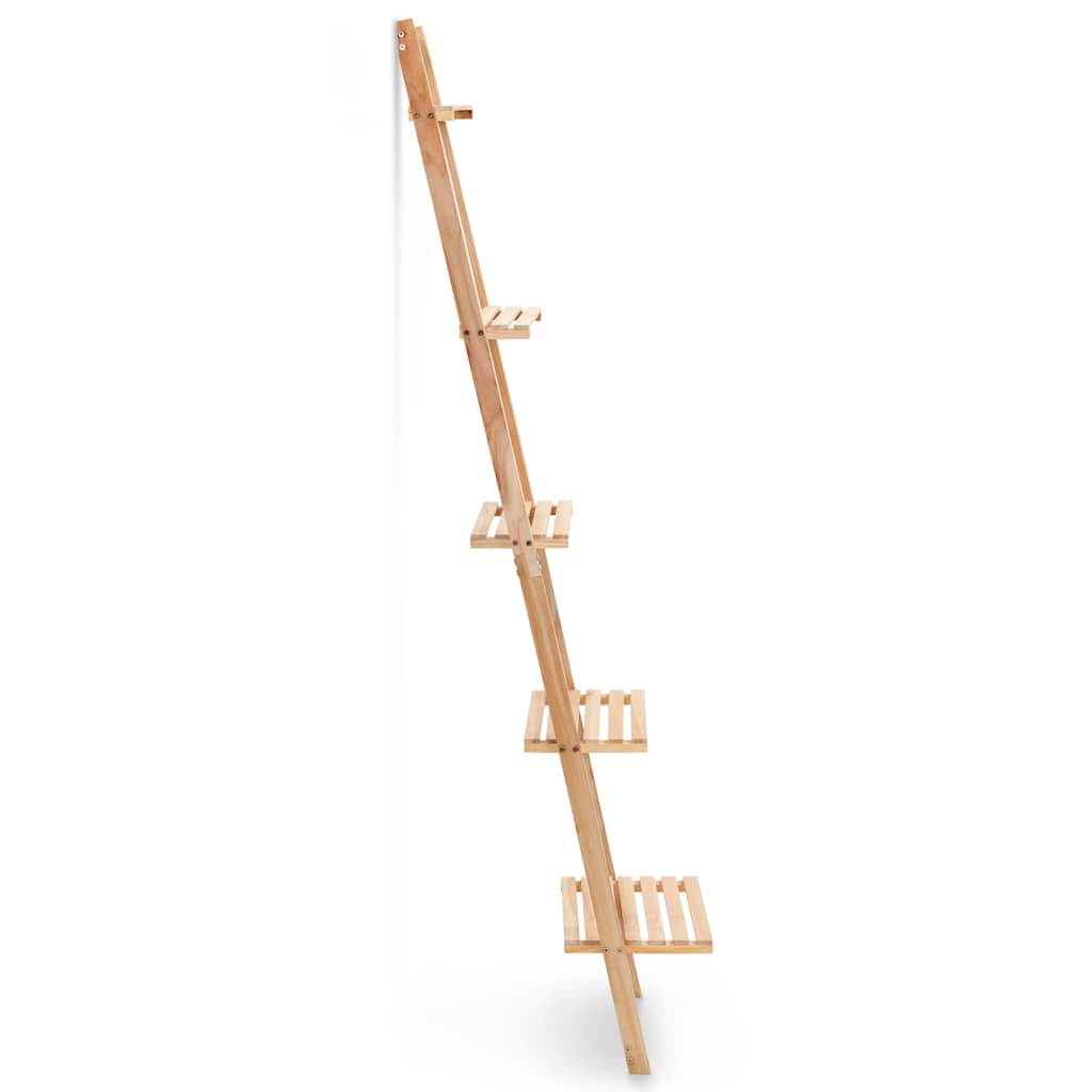 246438 vidaXL Ladder Wall Shelf Cedar Wood 41,5x30x176 cm 3