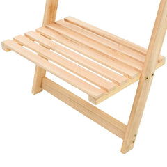 246438 vidaXL Ladder Wall Shelf Cedar Wood 41,5x30x176 cm 4