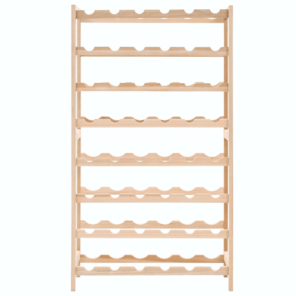 vidaXL Wine Rack Cedar Wood 57.5x28x102 cm 3