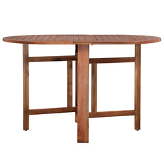 vidaXL Garden Table 120x70x74 cm Solid Acacia Wood 3