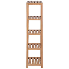 246500 vidaXL 4-Tier Bathroom Storage Rack Solid Teak 42x42x165 cm 2