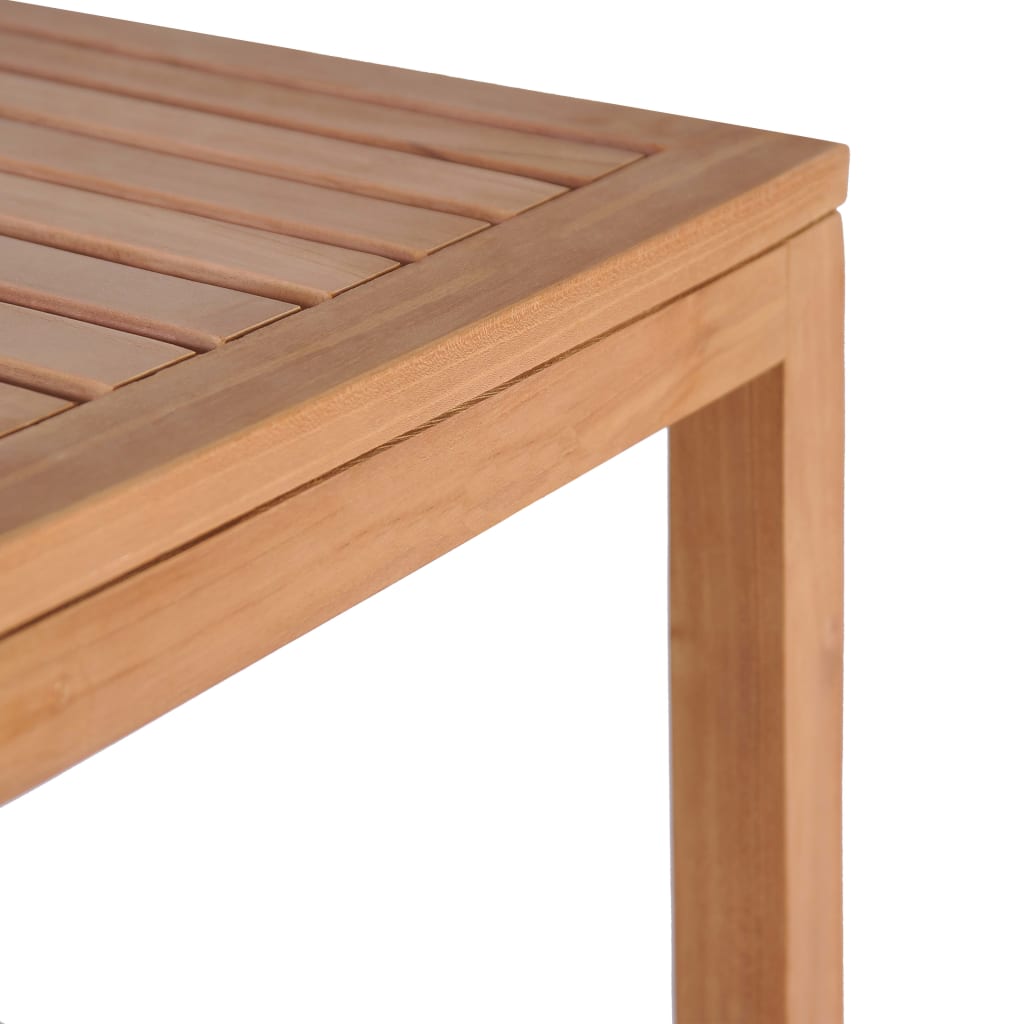 246500 vidaXL 4-Tier Bathroom Storage Rack Solid Teak 42x42x165 cm 3