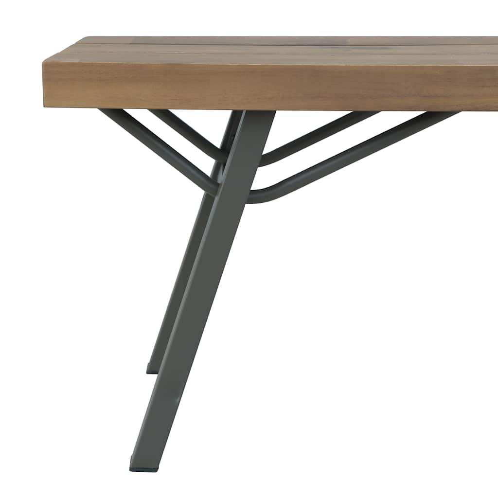 44252 vidaXL Garden Bench 120 cm Solid Acacia Wood 3