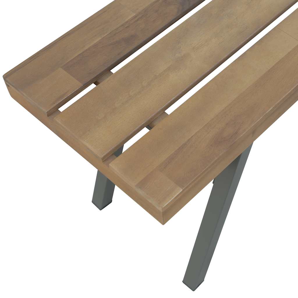 44252 vidaXL Garden Bench 120 cm Solid Acacia Wood 4