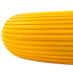 vidaXL Wheelbarrow Wheel with Axle Solid PU 4.00-8 390 mm 3