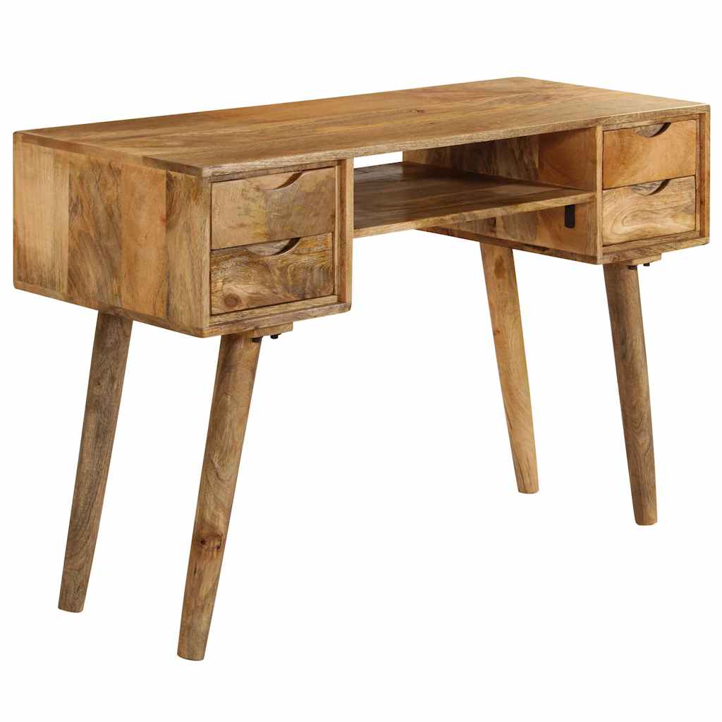 246791 vidaXL Writing Desk Solid Mango Wood 115x47x76 cm 4