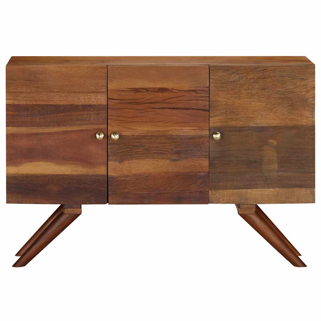 246674 vidaXL Sideboard Brown Solid Reclaimed Wood 110x30x75 cm 2
