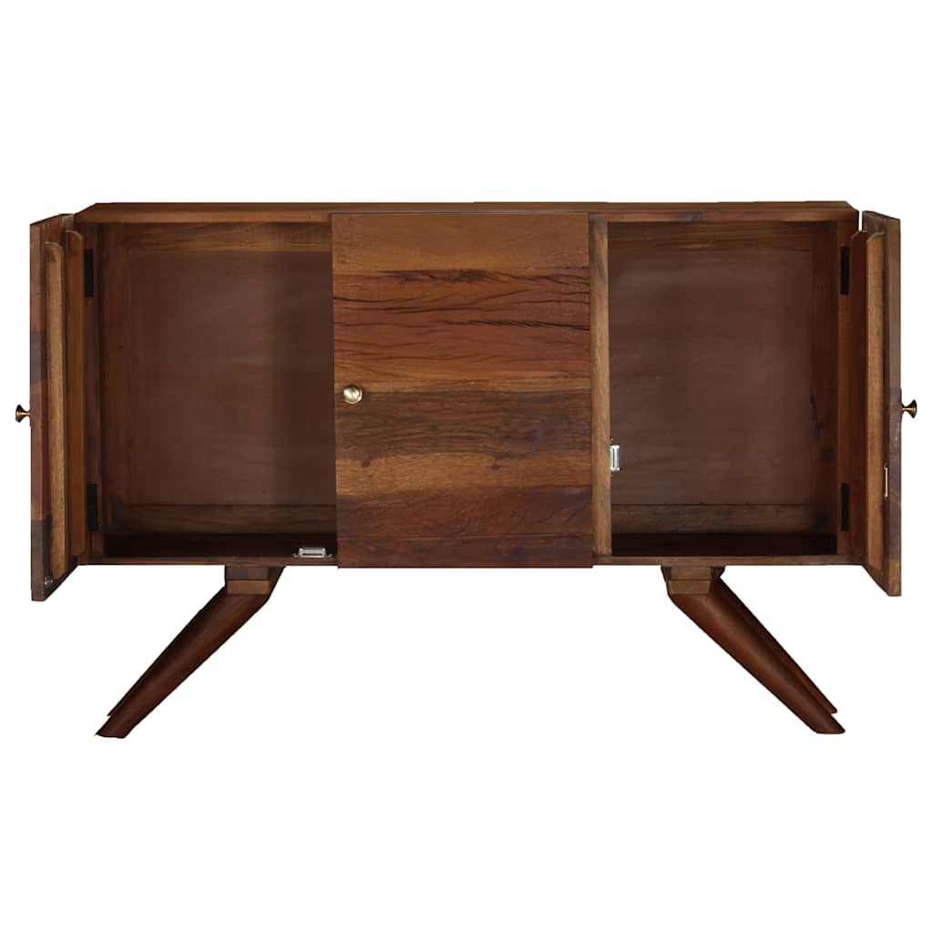 246674 vidaXL Sideboard Brown Solid Reclaimed Wood 110x30x75 cm 3