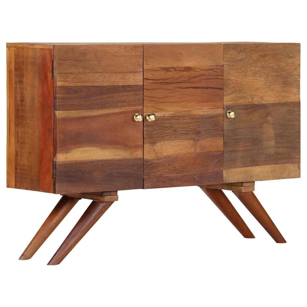 246674 vidaXL Sideboard Brown Solid Reclaimed Wood 110x30x75 cm 4