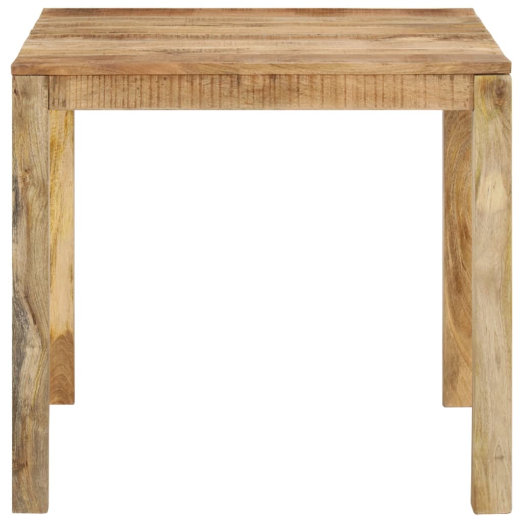 vidaXL Dining Table Solid Mango Wood 82x80x76 cm 2
