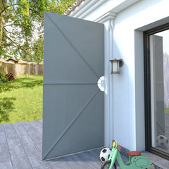 vidaXL Collapsible Terrace Side Awning Grey 300x150 cm 3