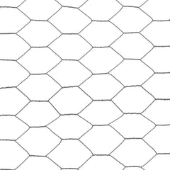 vidaXL Chicken Wire Fence Steel with PVC Coating 25x1.2 m Grey 4