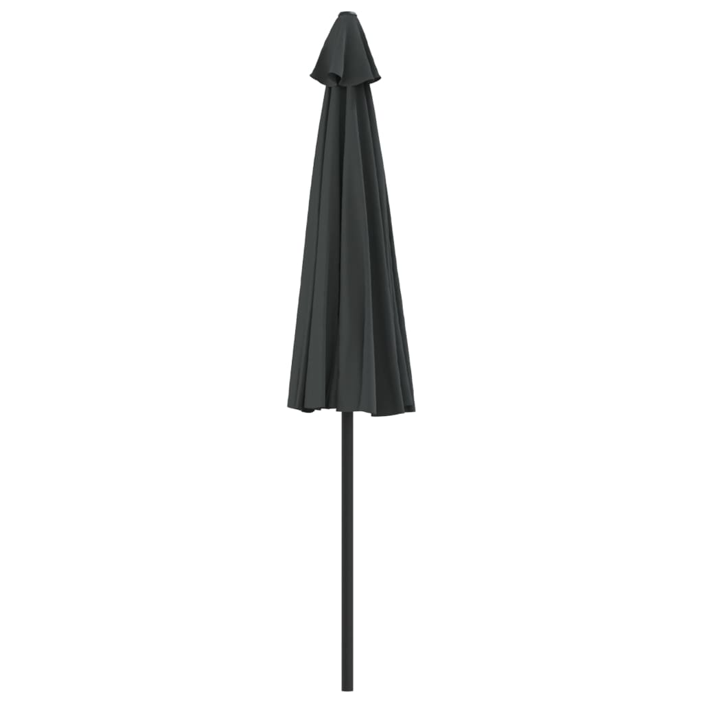 vidaXL Garden Parasol | Anthracite | Polyester, Aluminium, Steel | 270x144 cm 5
